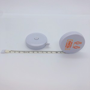 White Round Measure Tape