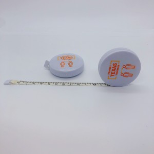 White Round Measure Tape