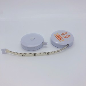 White Round Measure Tape