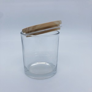 Transparent Class Tea Light Candle Holders With Cover