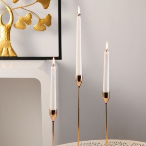 Dinner Props Single Head Metal Candlestick