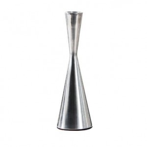 Wedding Tapper Silvery Candlestick